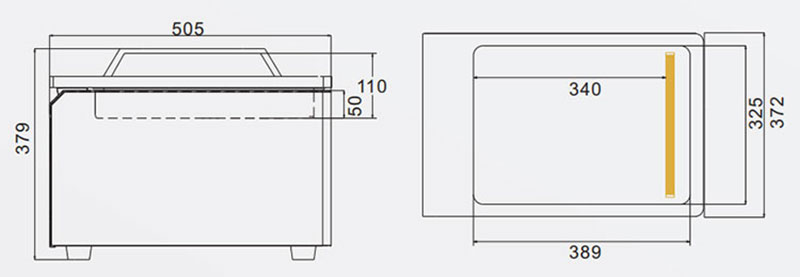 Chamber Vacuum Sealer Machine DZ-300